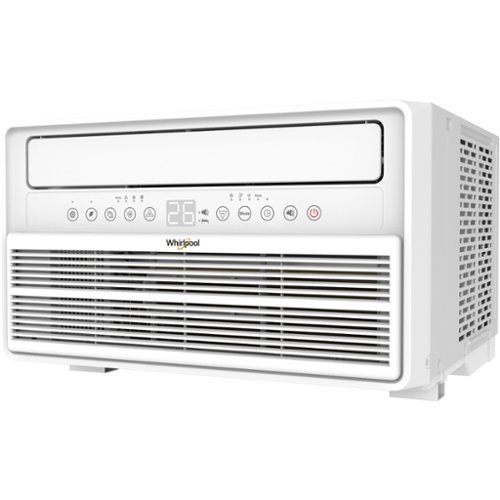 Whirlpool - 12,000 BTU Window Mounted Inverter Air Conditioner with Remote Control - White
