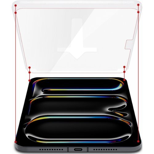 SaharaCase Easy Apply Tempered Glass Screen Protector for Apple iPad Pro (M4) 13 2024 - Clear GLOBAL SHIPPING