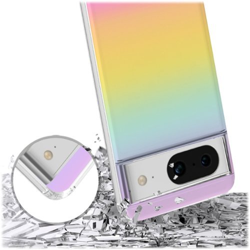 SaharaCase Hybrid-Flex Hard Shell Series Case for Google Pixel 8 - Transparent Gradient HOW TO BUY
