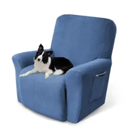 Light Blue Recliner