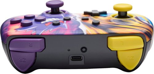 PowerA  Enhanced Wireless Controller for Nintendo Switch - Pikachu vs. Gengar - Pikachu vs. Gengar WORLDWIDE DELIVERY