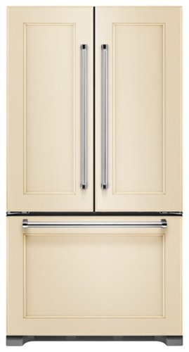 KitchenAid - 21.9 Cu. Ft. Counter-Depth French Door Refrigerator - Custom Panel Ready