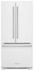 KitchenAid - 22.1 Cu. Ft. French Door Refrigerator - White-Front_Standard