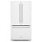 KitchenAid - 20 Cu. Ft. French Door Refrigerator with Interior Water Dispenser - White-Front_Standard
