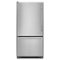 KitchenAid - 19 Cu. Ft. Bottom-Freezer Refrigerator with Produce Preserver - Stainless Steel-Front_Standard 