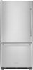 KitchenAid - 22.1 Cu. Ft. Bottom-Freezer Refrigerator - Stainless Steel-Front_Standard