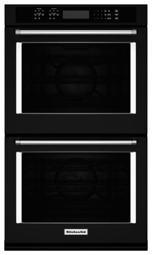KitchenAid - 27" Built-In Double Electric Convection Wall Oven