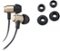 Insignia™ - Stereo Earbud Headphones - Gold-Front_Standard
