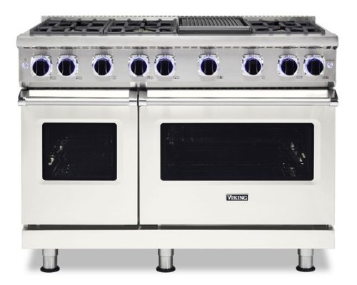 Viking - VGR Freestanding 7 Series Gas 48" Range - Pure White