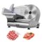VEVOR - Meat Slicer, 7.5 inch Electric Deli Food Slicer, 180W Meat Cutter with a Premium SUS420 Blade - Silver-Front_Standard