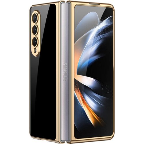 SaharaCase Marble Series Case for Samsung Galaxy Z Fold4 - Black/Gold WORLDWIDE DELIVERY