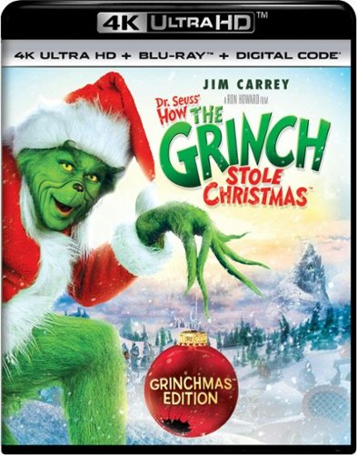  Dr. Seuss' How the Grinch Stole Christmas [4K Ultra HD Blu-ray] [2000]