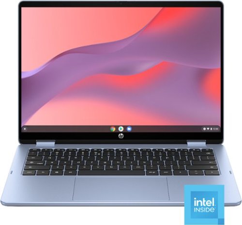 HP - 14" 2K Touchscreen 2-in-1 Chromebook - Intel Core N150 - 8GB Memory - 64GB eMMC - Sky Blue â€“ Intel Processor N150