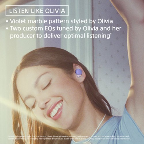 Sony LinkBuds S True Wireless Noise Canceling Earbuds - Olivia Rodrigo Violet BUY IN SAUDI ARABIA