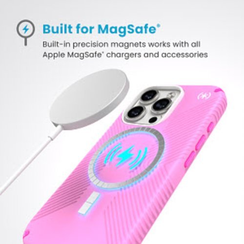 Speck Presidio2 Grip ClickLock Case with MagSafe for Apple iPhone 16 Pro - True Pink WHERE TO BUY