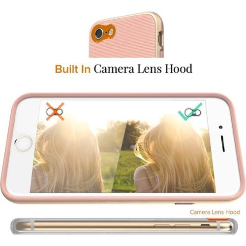 SaharaCase Trend Series Case for Apple iPhone 7, 8, SE (3rd Generation 2022) - Rose Gold SHOP ONLINE