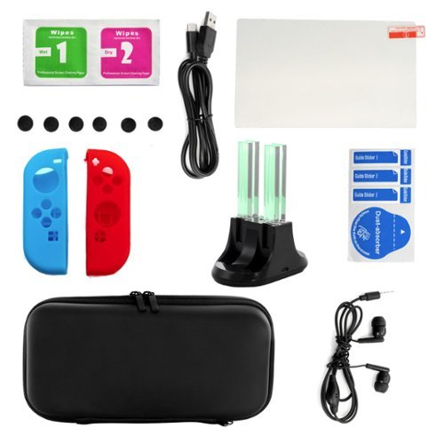 Gamefitz 14 in 1 Accessories Kit for Nintendo Switch OLED
