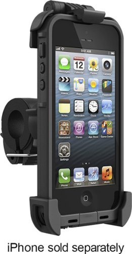  LifeProof - Bike and Bar Mount for Select Apple® iPhone® 5 Cases - Black
