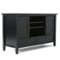 Simpli Home - Warm Shaker SOLID WOOD 47 inch Wide Transitional TV Media Stand For TVs up to 50 inches - Black-Front_Standard