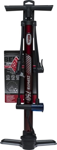 Bell Zephyr Floor Pump for Bike and Scooter - Multi BUY ONLINE