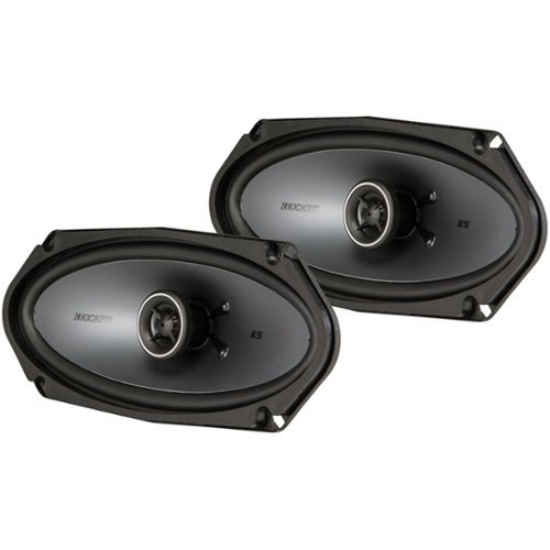  KICKER - 2014 KS Series 4&quot; x 10&quot; 2-Way Car Speakers with Polypropylene Cones (Pair) - Black