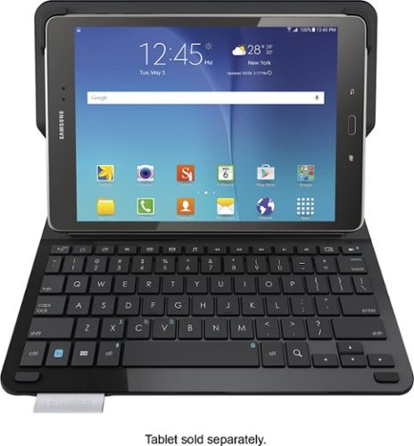  Logitech - Type-S Keyboard Case for Samsung Galaxy Tab A 9.7 - Purple