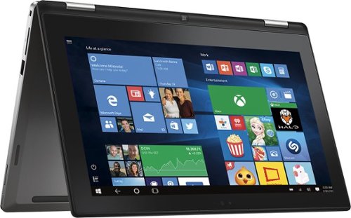  Dell - Inspiron 15.6&quot; Touch-Screen Laptop - Intel Core i5 - 8GB Memory - 500GB Hard Drive - Silver