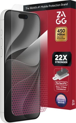 ZAGG - XTR6 Screen Protector with Blue Light Filter for Apple iPhone 18 Pro Max / iPhone 17 Pro Max - Clear