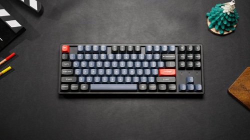 Keychron K8 Pro Red Switch Mechanical Keyboard Mac or PC - Black SHOP ONLINE