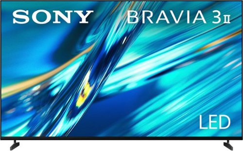 Sony - 75" class BRAVIA 3 II 4K HDR LED Google TV with Gemini and Anti-Glare screen (2026)-Front_Standard 