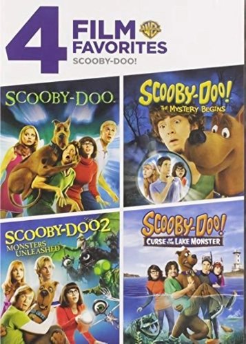  Scooby-Doo!: 4 Film Favorites [4 Discs] [DVD]