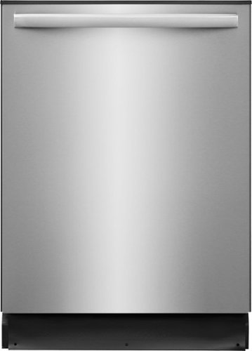 Frigidaire - 24" Built-In Hybrid Tub Dishwasher with MaxBoost Dry - Stainless Steel