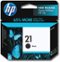 HP - 21 Standard Capacity Ink Cartridge - Black-Front_Standard