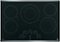 GE Profile - 30" Built-In Electric Cooktop - Stainless Steel-on-Black-Front_Standard
