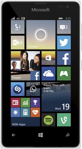  T-Mobile - Microsoft Lumia 435 4G with 8GB Memory No-Contract Cell Phone