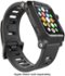 LUNATIK - EPIK Polycarbonate Case and Silicone Band for Apple Watch™ 42mm - Black-Angle_Standard