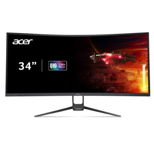 Acer - Nitro EDA343CUR Hbmiippx 34VA LED QHD 100Hz Adaptive-Sync Support Monitor (HDMI)
