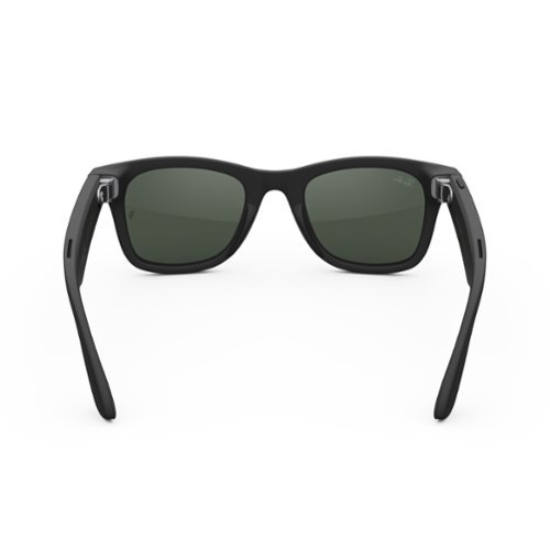 Ray-Ban Meta Wayfarer Large glasses with Meta Ai, Audio, Photo, Video Compatibility - Clear to Green Transitions Lenses - Matte Black BUY IN MIDDLE EAST
