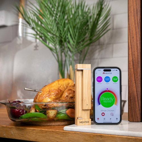 Traeger Grills MEATER Pro Wireless Meat Thermometer - Bamboo WORLDWIDE DELIVERY