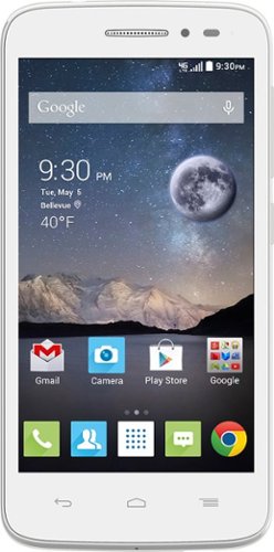  T-Mobile - Alcatel ONETOUCH POP Astro 4G with 4GB Memory No-Contract Cell Phone - White