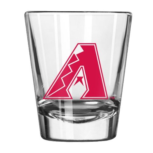 Logo Brands - Arizona Diamondbacks 2oz. Game Day Shot Glass - Multicolor-Front_Standard 