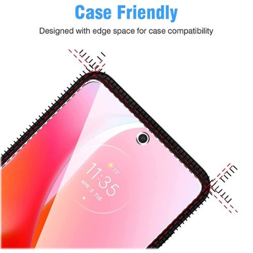 SaharaCase ZeroDamage Ultra Strong+ Tempered Glass Screen Protector for Motorola Moto G Power (10th Gen) - Clear HOW TO BUY