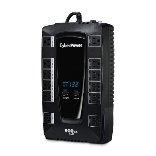 CyberPower - AVRG900LCD Intelligent LCD UPS Systems - Black-Front_Standard 