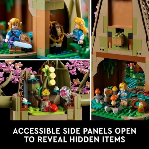 LEGO The Legend of Zelda Great Deku Tree 2in1 Building Set for Adults 77092 WORLDWIDE DELIVERY