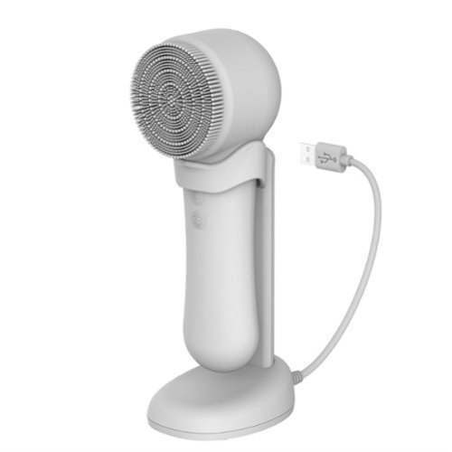 Conair SKN by Conair Cryo Advanced Silicone Facial Brush - White INTERNATIONAL SHIPPING