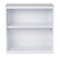 OSP Home Furnishings - Metal Bookcase - White-Front_Standard 