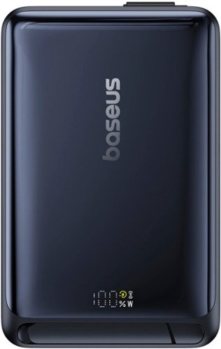 Baseus Nomos 45W Qi2 Magnetic Power Bank with Built in USB C Cable