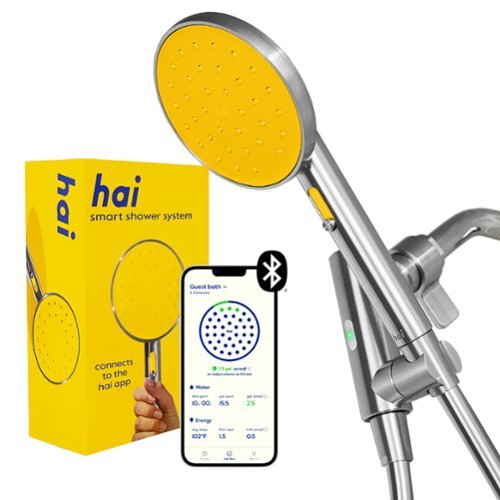 hai - Smart 2.5 GPM Handheld Showerhead - Citron