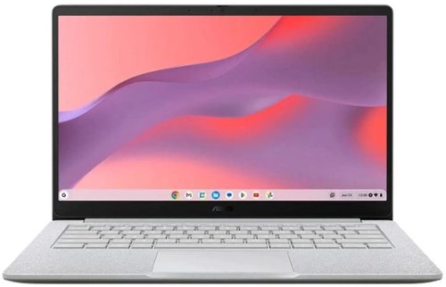 ASUS - Refurbished Excellent - CX14 Chromebook 14.0 FHD DisplayCeleron N4500, 8GB, 128GB SSD, Intel UHD, WiFi 6, Webcam, Chrome OS - Gray-Front_Standard 