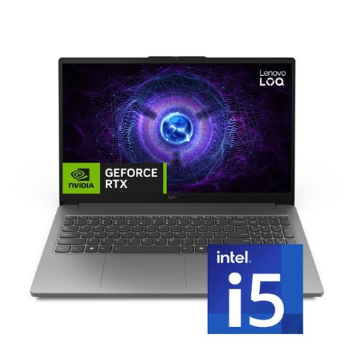  Lenovo - LOQ 15.6&quot; FHD Gaming Laptop,Intel i5-12450HX,NVIDIA GeForce RTX 2050,8GB RAM,512GB SSD,Win 11 Pro - Grey